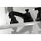Kingston Brass KS4460RX Widespread Bathroom Faucet with Brass Pop-Up, Matte Black KS4460RX - alternate 5